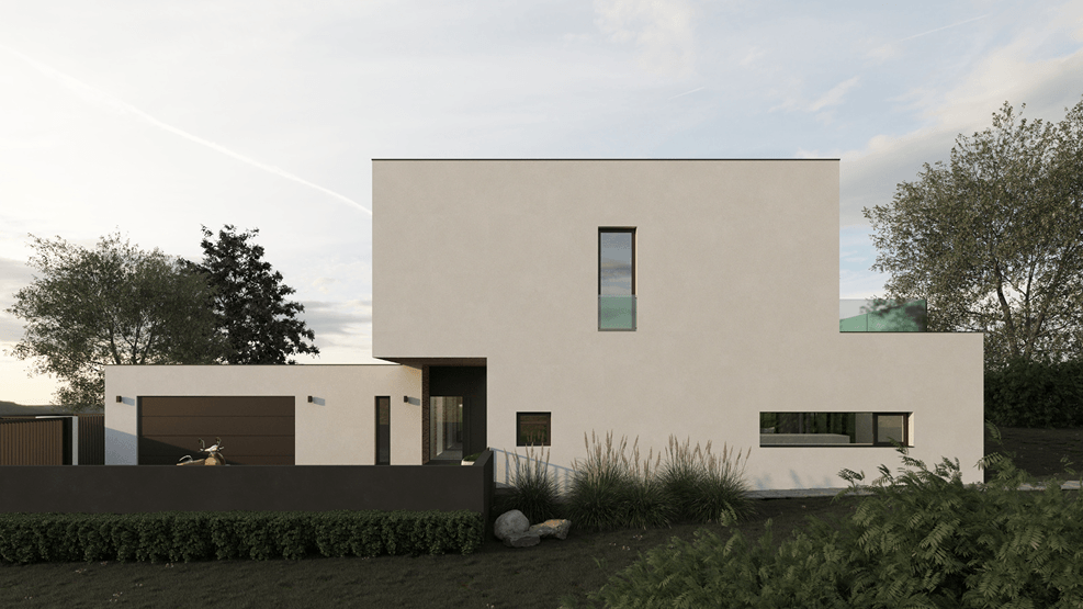 Projekt domu jednorodzinnego w Lędzinach