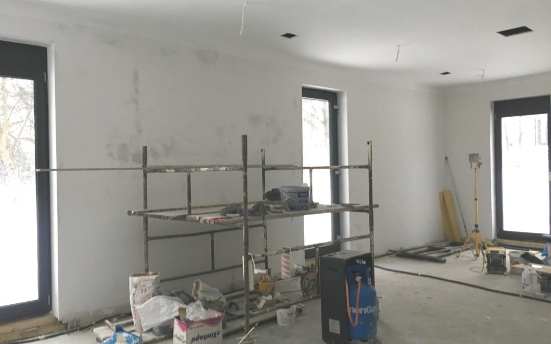 Projekt siłowni i&nbsp;sauny / przejęcie placu budowy